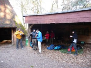 Grillhütte auf dem Limes