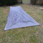Tarptent Contrail flach auf dem Boden