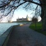 Weg zum Schloss von Kalmar