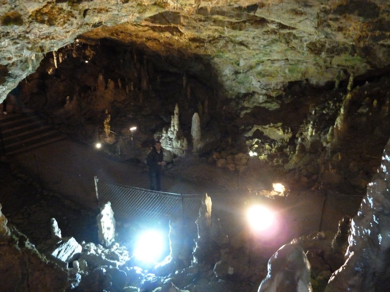 Nebelhöhle leicht begehbar