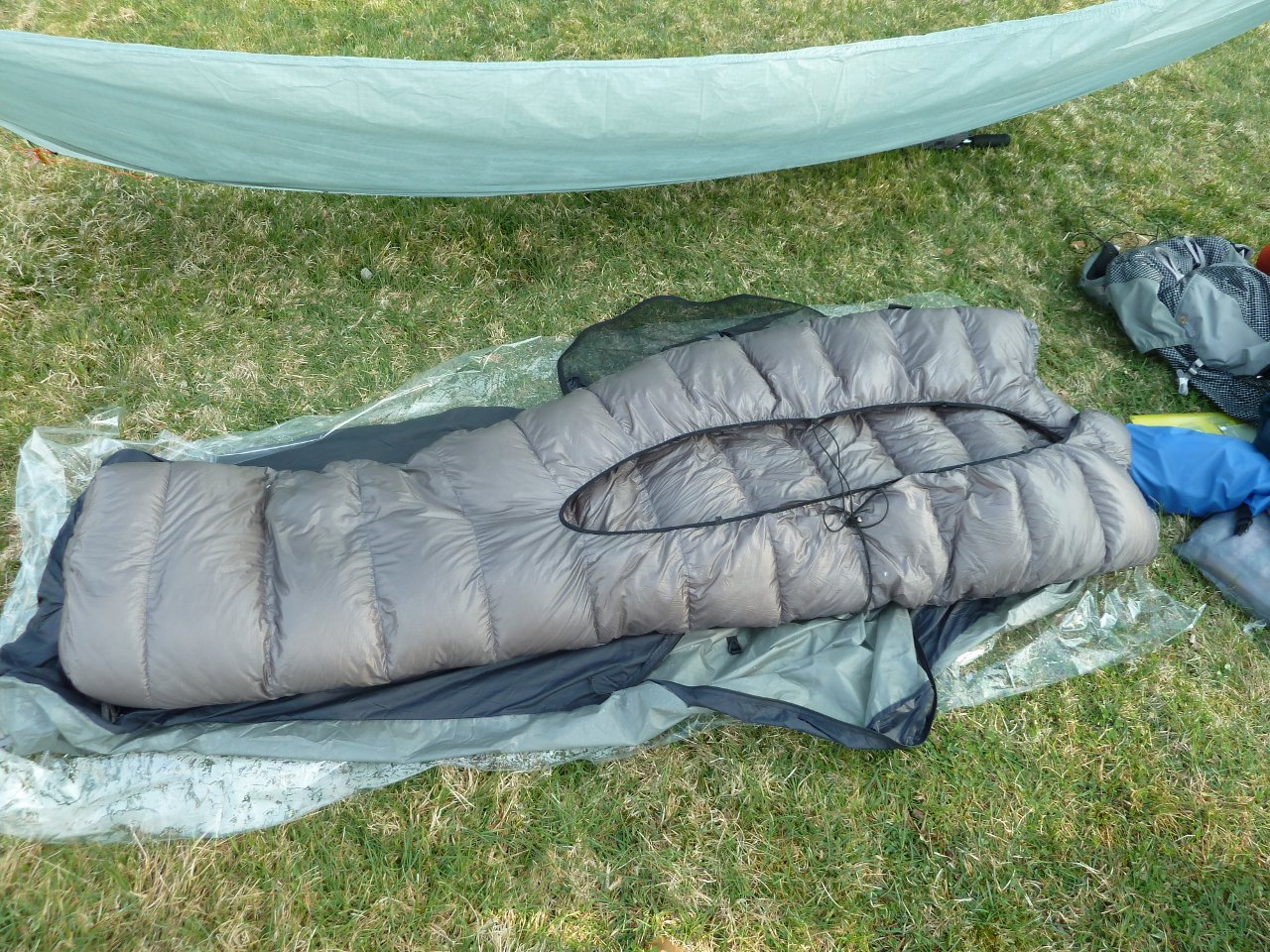 Hängematte Underquilt Ultraleicht unter Quilt Decke für Camping Komfort E4D9 