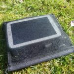 Netztasche mit Tablet