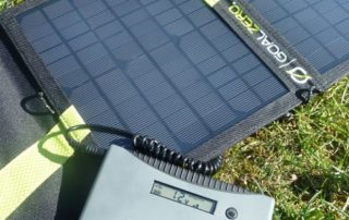 Solar-Kit bestehend aus Goal Zero Nomad 13 und Minigorilla