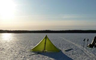 Zelten im Winter