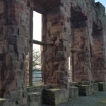 Alte Außenmauer der Burg Nideggen