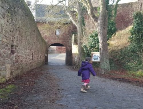 Ein Familien-Ausflug zur Burg Nideggen