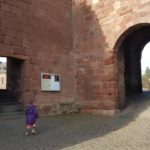 Der Vorhof der Burg Nideggen