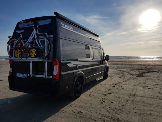 Vanlife am Strand
