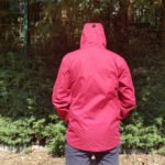 Nordwärts Lenne Regenjacke Rückseite